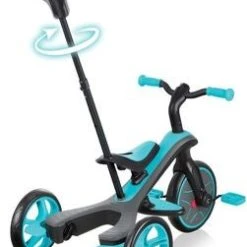 Globber Explorer Sparkesykkel, Turkis -Syklers Butikk VEGB0000632 105 3835 3d