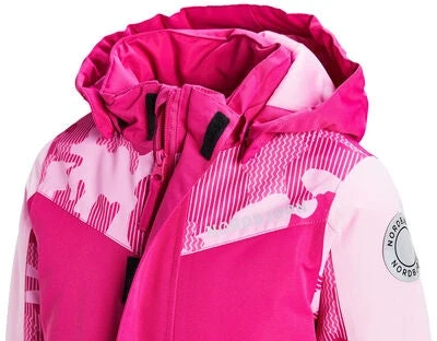 Nordbjørn Lech Skisett, Lilac Rose/Camo Pink 5 Nordbjørn Lech Skisett, Lilac Rose/Camo Pink - Bilde 3